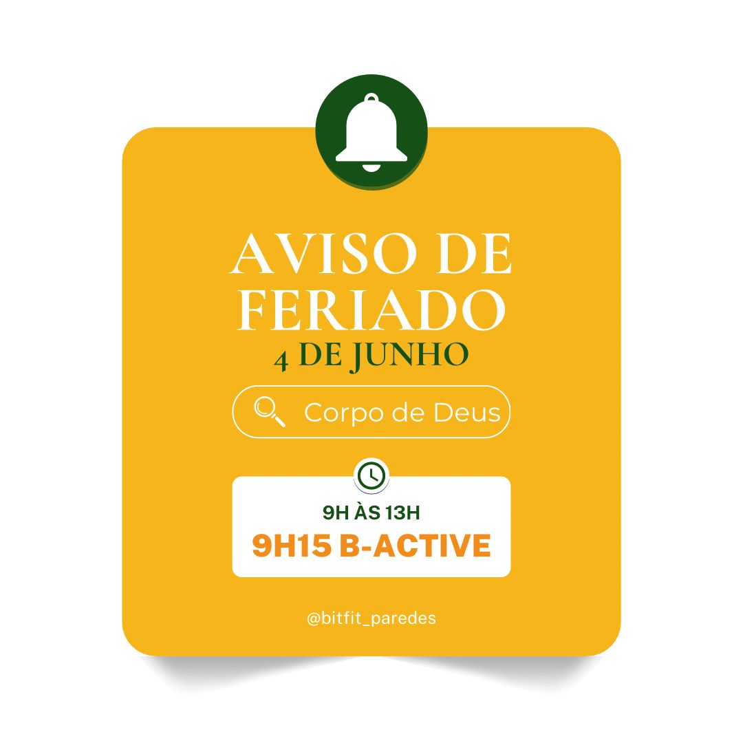 FERIADO 4 DE JUNHO